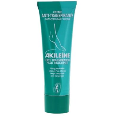 AKILEINE Crème Anti-Transpirante Pieds 50 ml