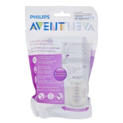 AVENT Sachets de Conservation Lait Maternel 25 pcs 180ml