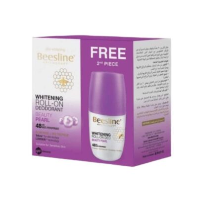 BEESLINE Coffret Roll-On Déodorant Éclaircissant Beauty Pearl 50 ml x2