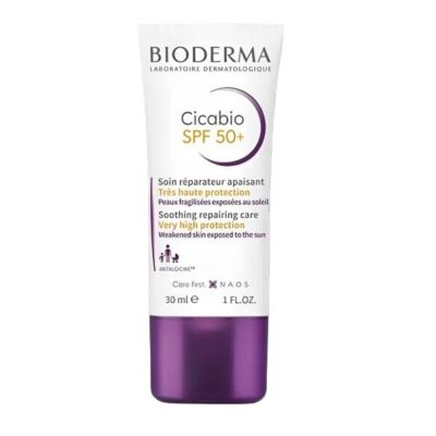BIODERMA Cicabio SPF50+ Soin réparateur apaisant 30 ml