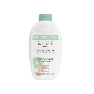 BYPHASSE Gel de Douche Citron Vert Gingembre 600ml