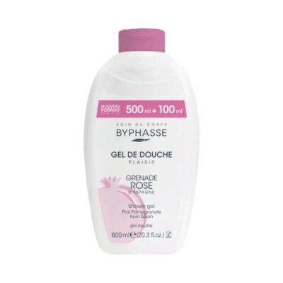 BYPHASSE Gel de Douche Grenade Rose 600ml