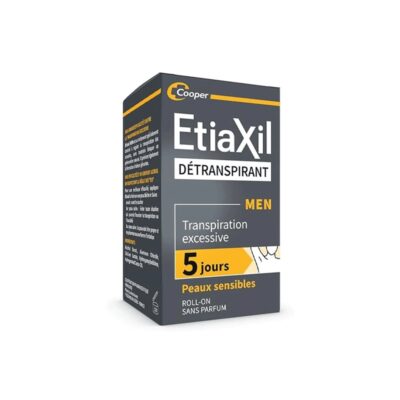 ETIAXIL Détranspirant Men Peaux Sensibles 15ml