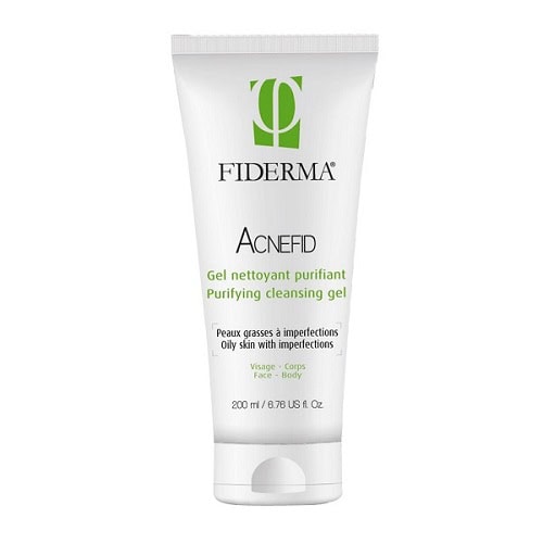FIDERMA ACNEFID Gel Nettoyant Purifiant 200 ml