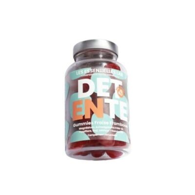 LES ESSENTIELLES LAB Gummies Détente Fraise & Framboise 60 pcs