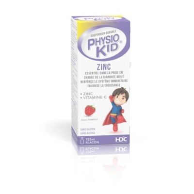 HDC PHYSIOKID Zinc Framboise 125 ml