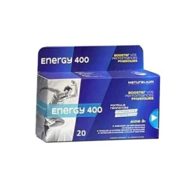 NATURALIUM ENERGY 400 20 gélules