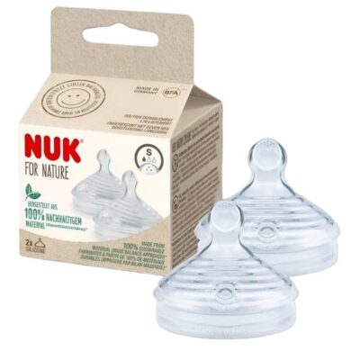 NUK Nature Sense Lot de 2 Tétines Taille S