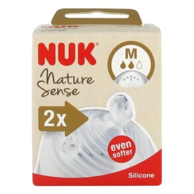 NUK Nature Sense 2 tétines taille M