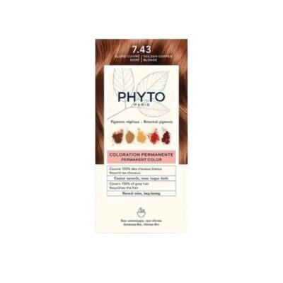 PHYTO Phytocolor 7.43 Blond Cuivré Doré