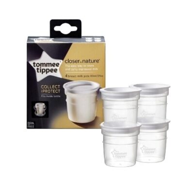 TOMMEE TIPPEE Pots de conservation 4 x 60 ml