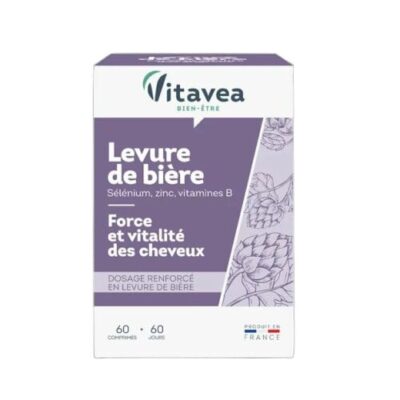VITAVEA Levure de Bière + Sélénium + Zinc 60 comprimés