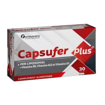 Farmavans Capsufer Plus 30 gélules - parapharmacie en ligne Tunisie