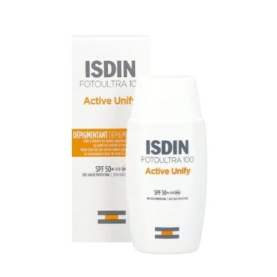 ISDIN Active Unify Fusion Fluid SPF50+ 50ml - parapharmacie en ligne Tunisie