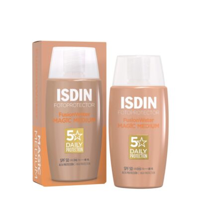 ISDIN Photoprotection Fusion Water Magic Medium SPF50+ 50ml - parapharmacie en ligne Tunisie