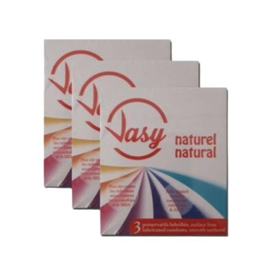 Vasy Préservatifs Natural Boîte 3 - parapharmacie en ligne Tunisie
