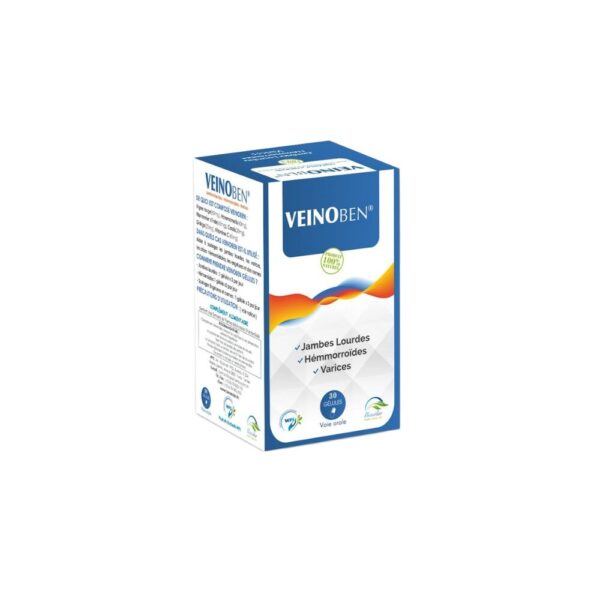 WELLNAT PHARMA Veinoben 30 gélules - parapharmacie en ligne Tunisie